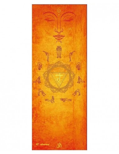 Tapis de yoga de voyage pliable Salutation au Soleil sur le site 