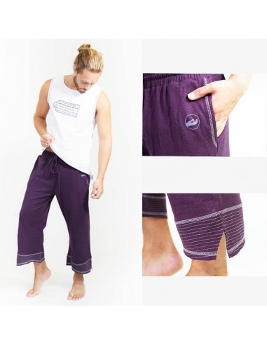 Pantalones cortos de yoga - ropa de yoga de algodón y cáñamo orgánico meilleur choix