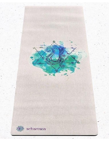 Esterilla de yoga de cáñamo - Anahata chakra - 4,5 mm x 61 x 1830 JUSQU'A -70%! 